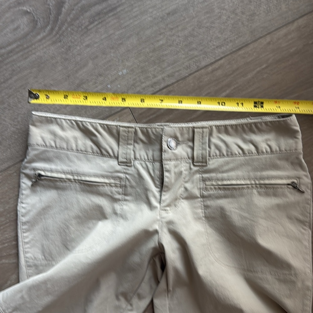 2 Pairs of North Face Black Small And Columbia Khaki Pants Sz 2 - Picture 7 of 13